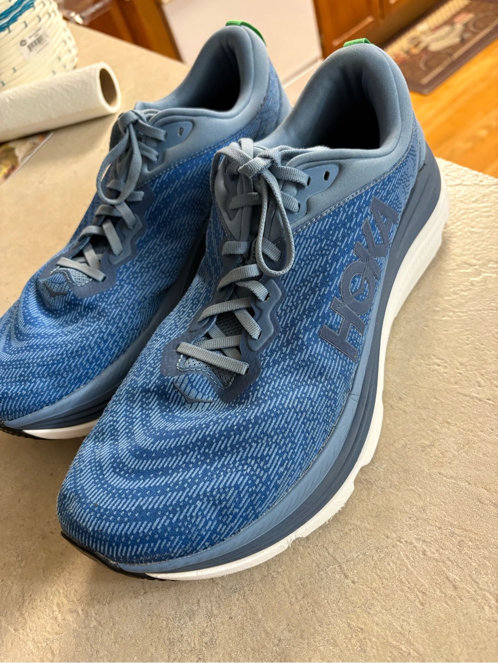Hoka Men's Slate Blue Athletic Running Shoes